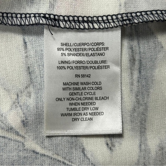 Maggy London Women’s Floral Print Midi Dress in Multicolor Size 14 - Picture 5 of 10